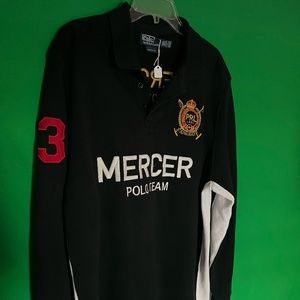 Vintage Polo Quarter Button Up Long Sleeve (Unisex)